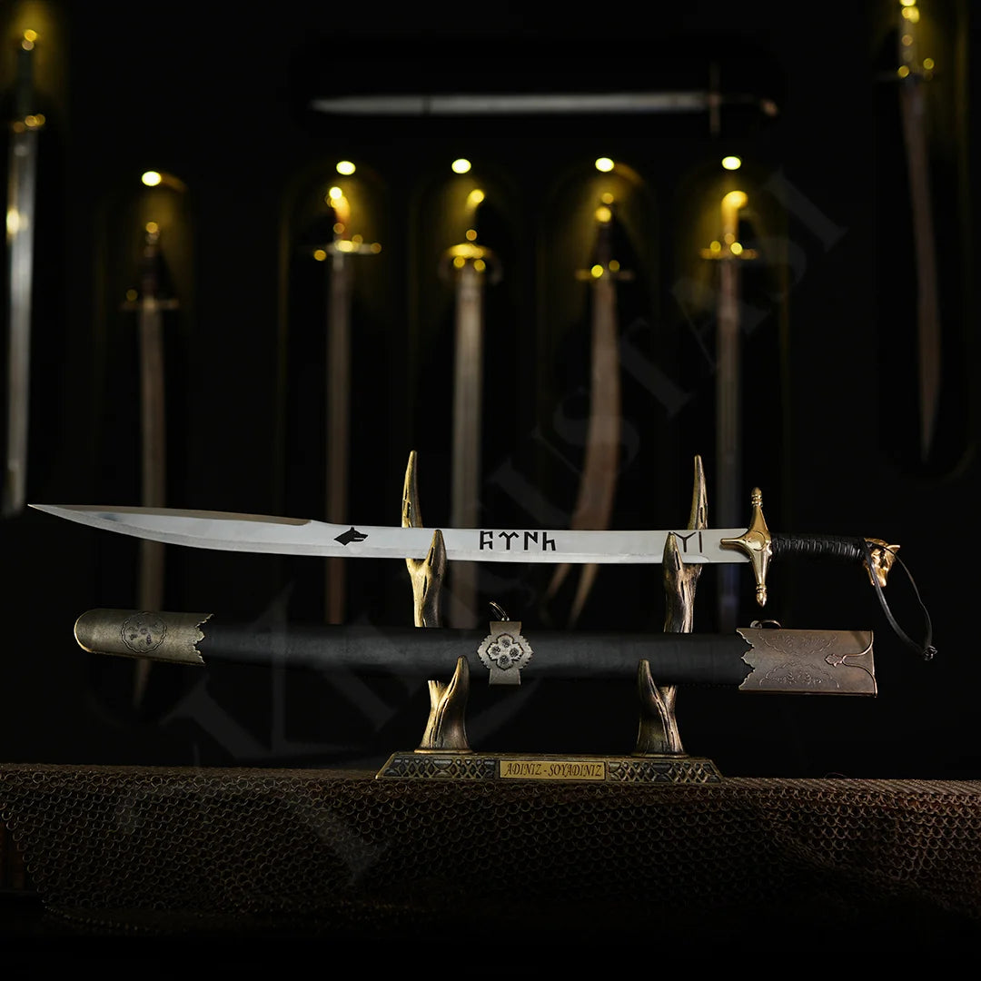 Ertugrul Wolfhead Sword