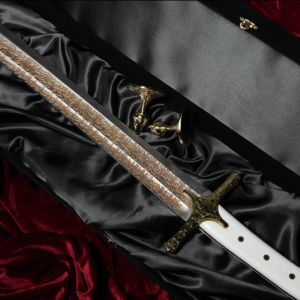 Gold Plated Sword Ottoman