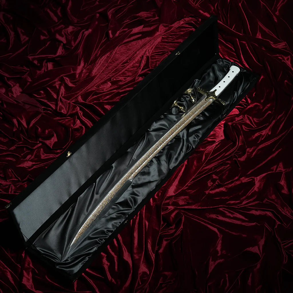 Gold Plated Sword Ottoman