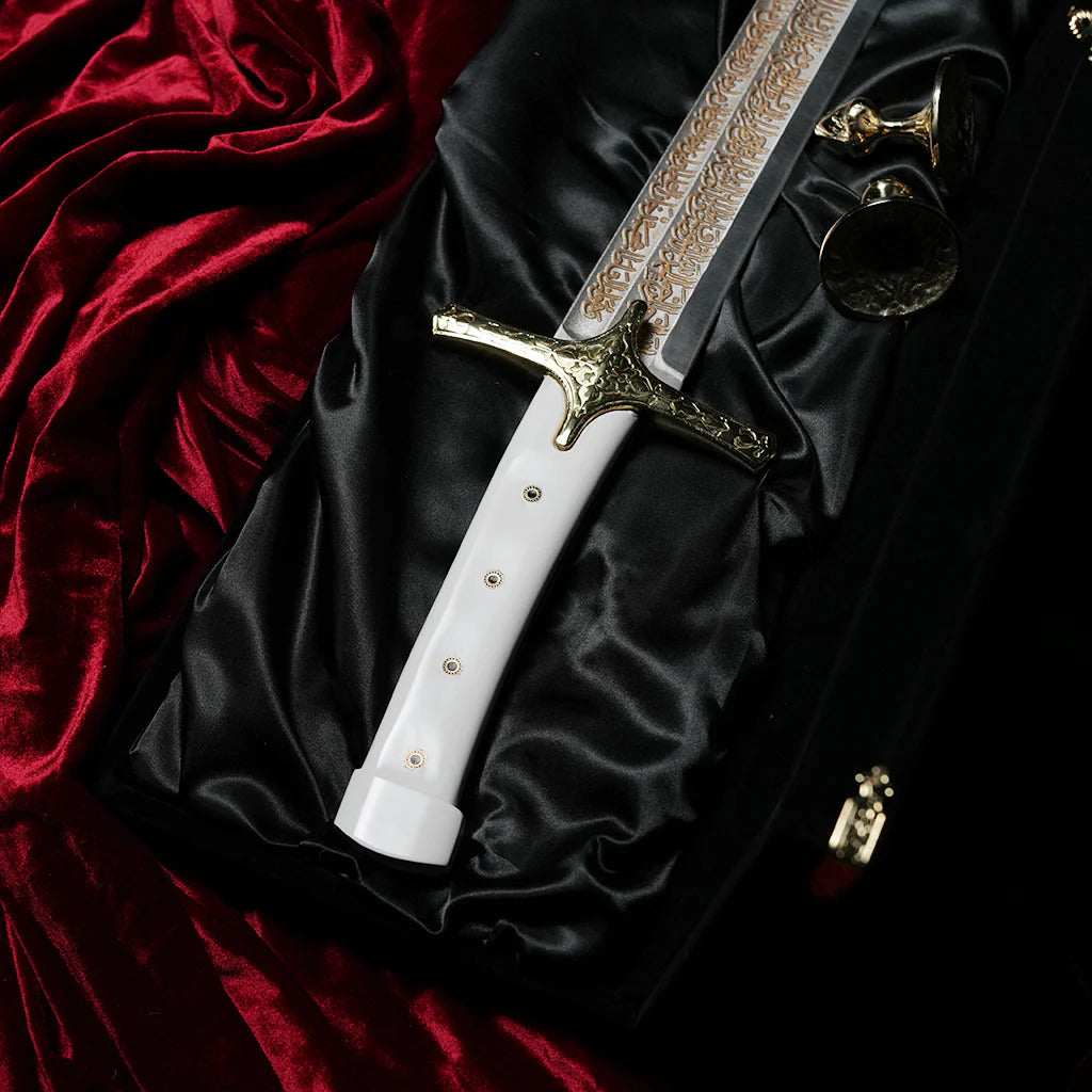 Gold Plated Sword Ottoman