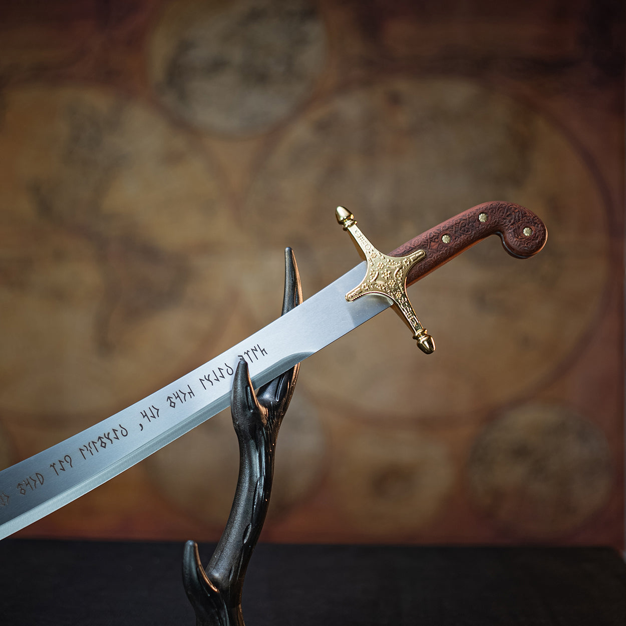 Scimitar Sword Rosewood