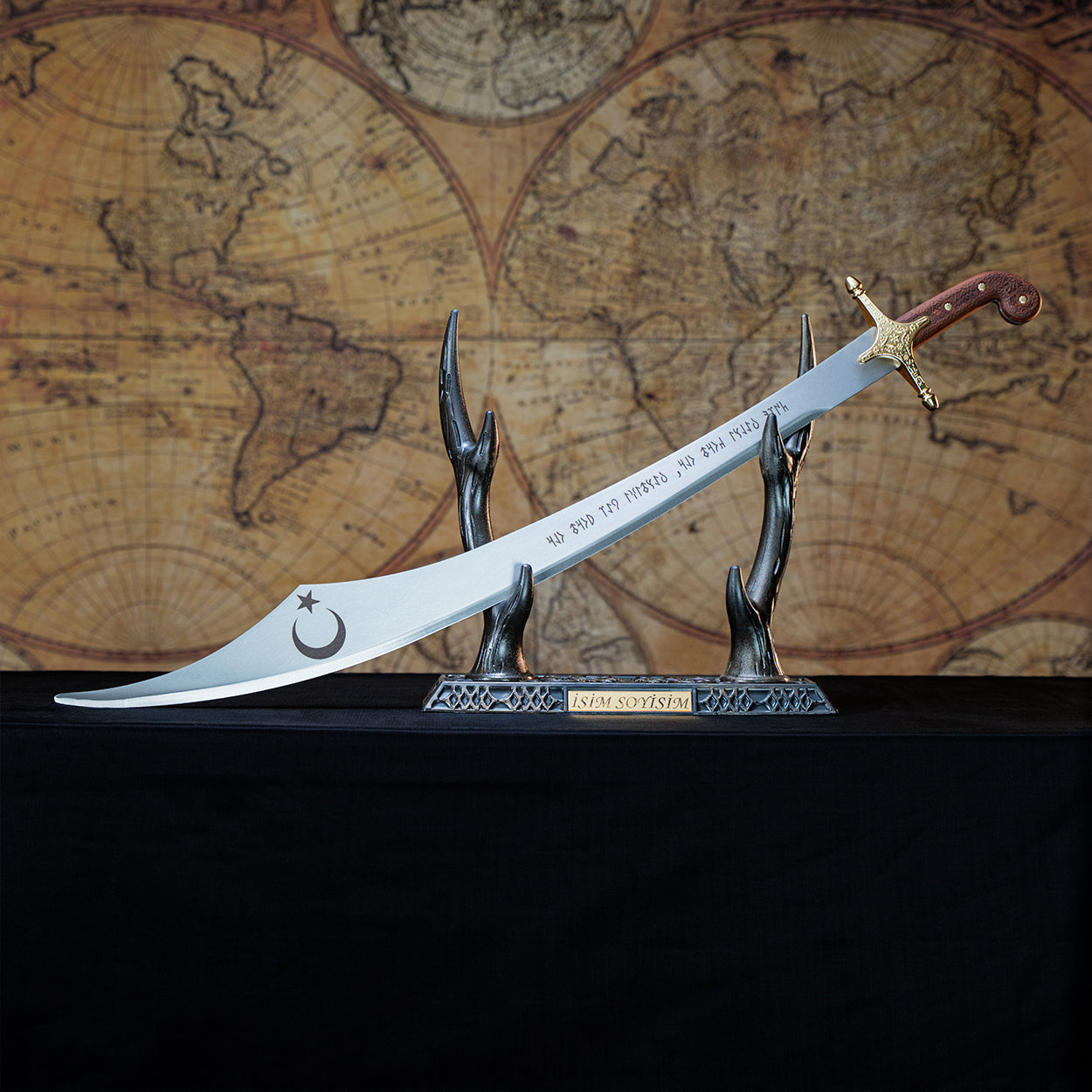 Scimitar Sword Rosewood