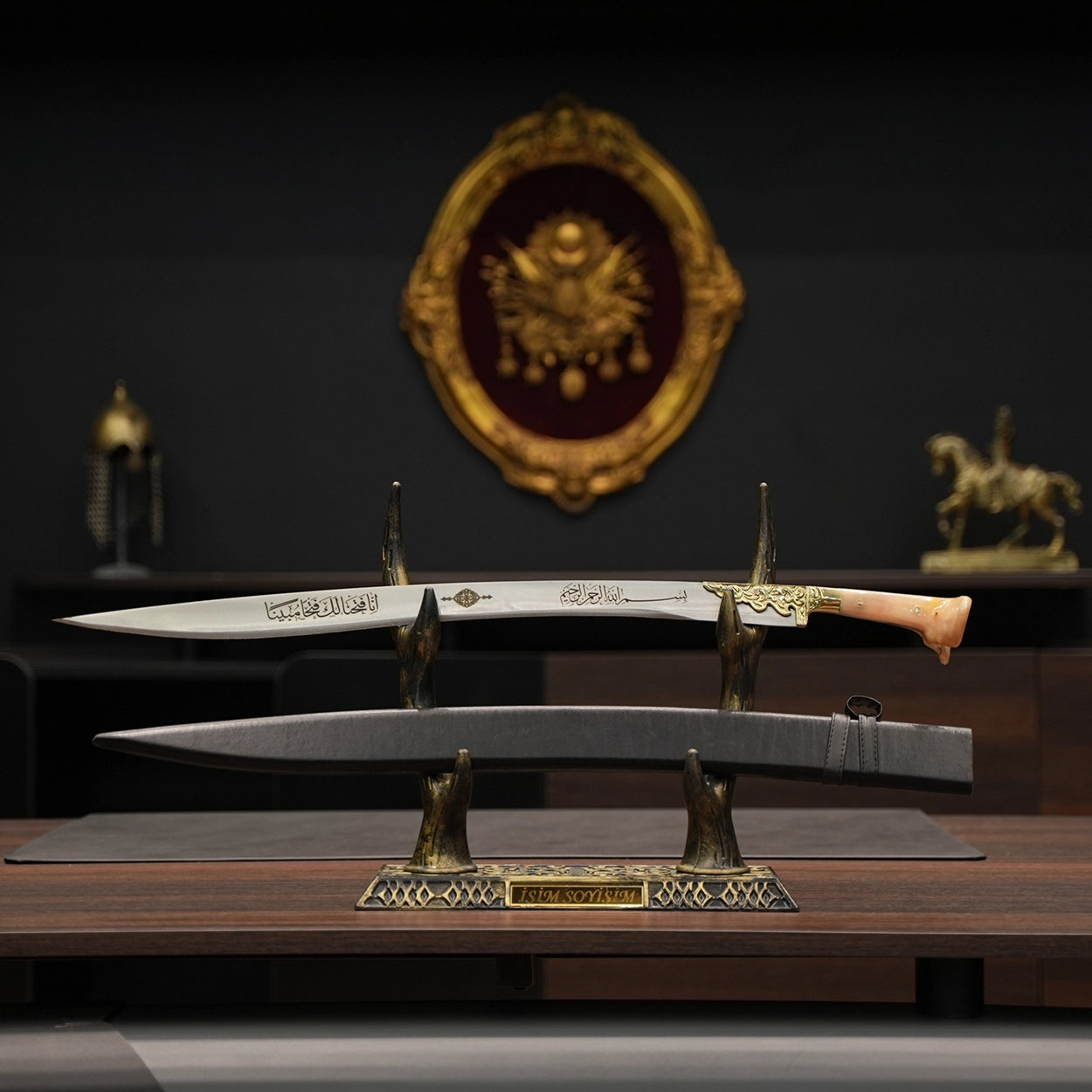 Ram Horn Yatagan Sword